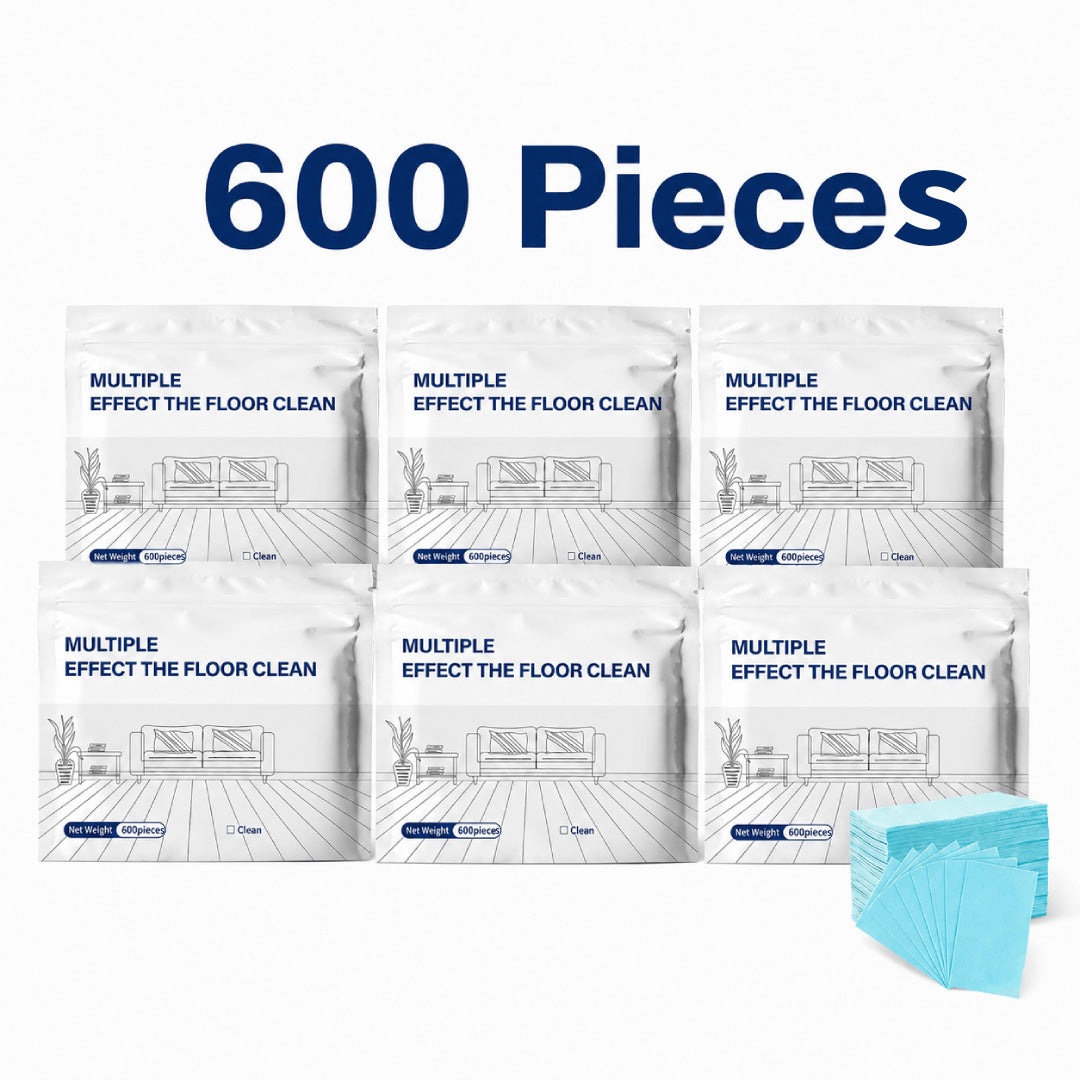 Multi-Effect Floor Cleaning Tablets, Fast Dissolving, No-Rinse Formula for Hardwood, Tile & All Floor Types