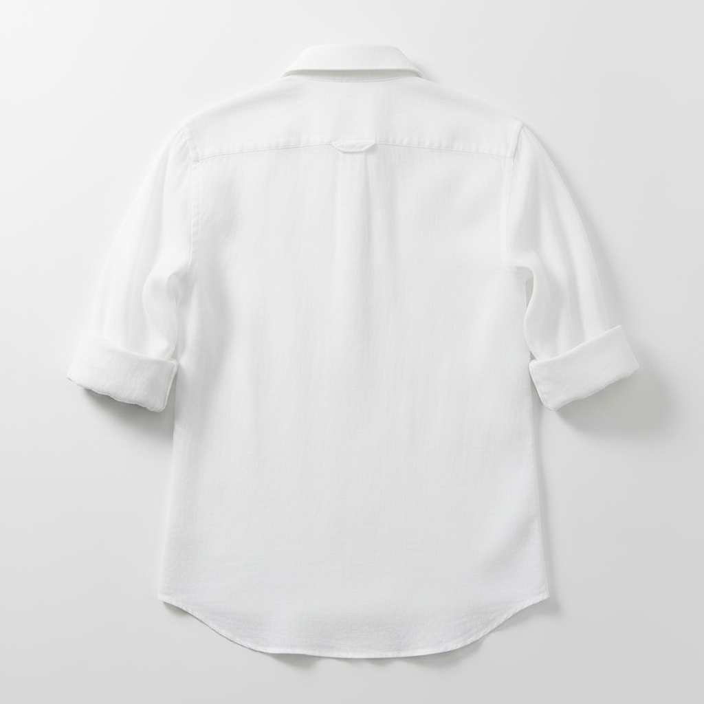 Back View White Shirt