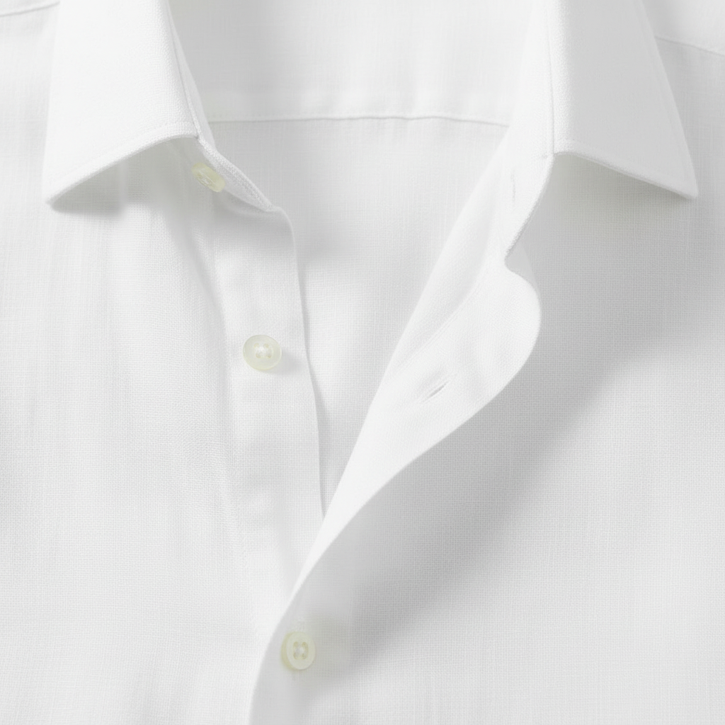 Collar & Button Placket Detail