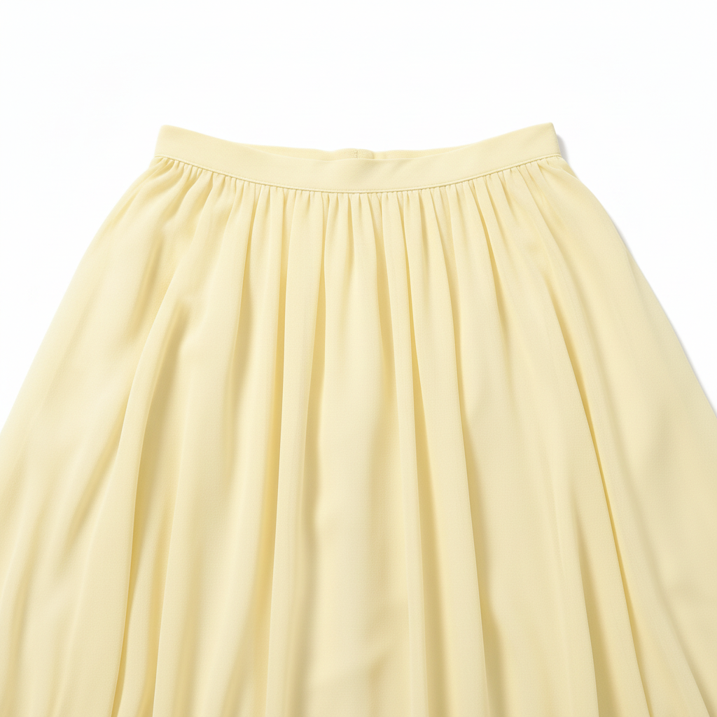 Gathered Elasticated Waistband Detail