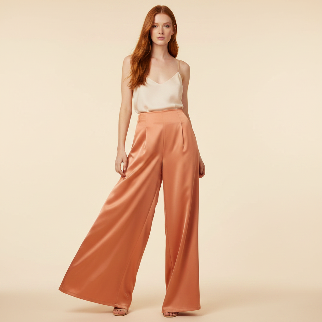 Model Waist Close-Up
