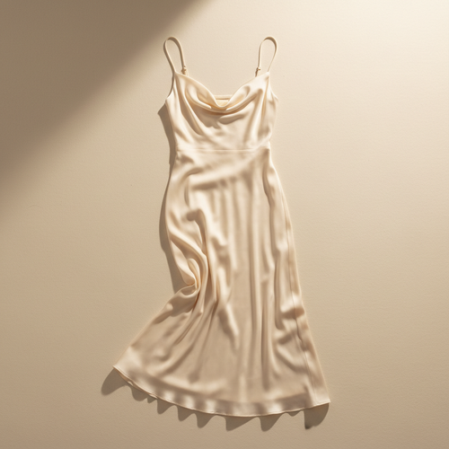 Silk Midi Dress