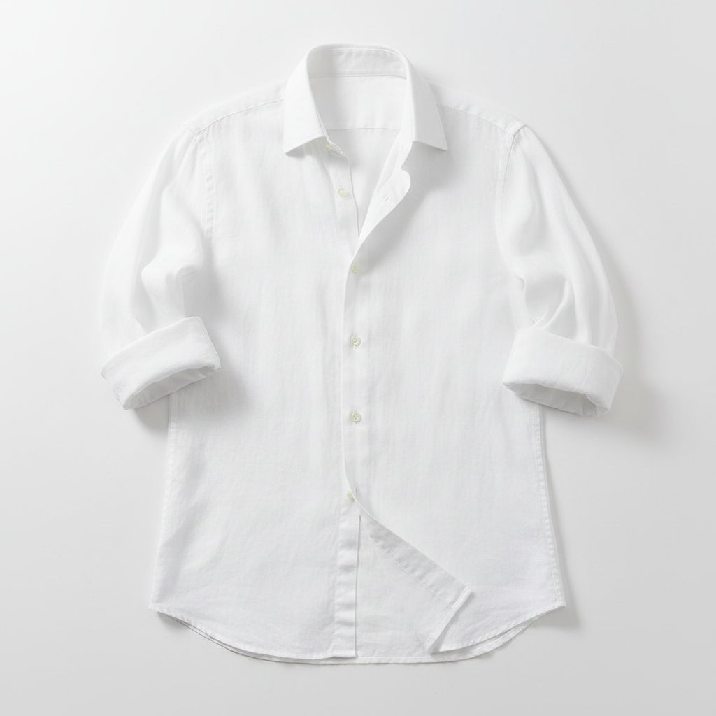 White Linen Shirt